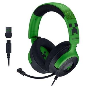 RAZER Kraken V4 X Wired Gaming Headset - Minecraft Edition